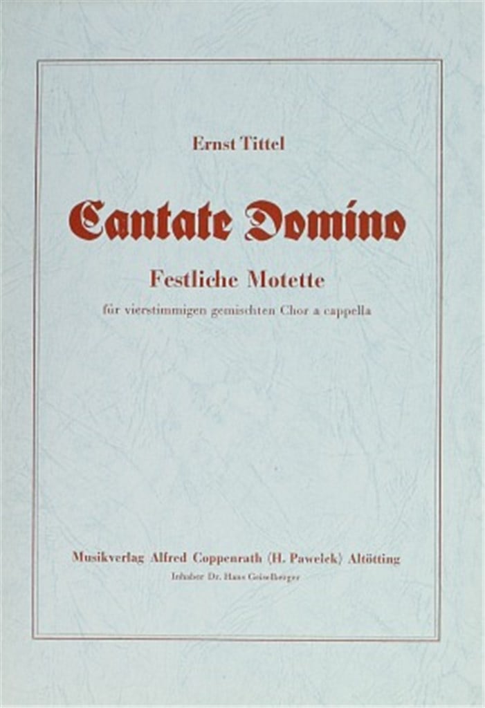 Cantate Domino